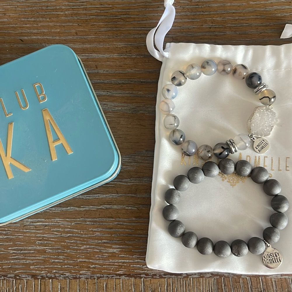 2 Kinsley Armelle bracelets